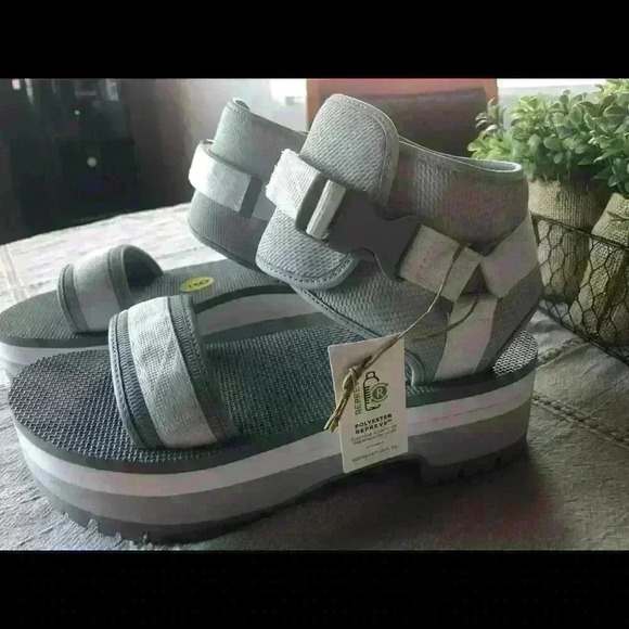 TEVA WOMEN'S INDIO SANDAL ANKLE WRAP GREY SZ 9 - Picture 8 of 12